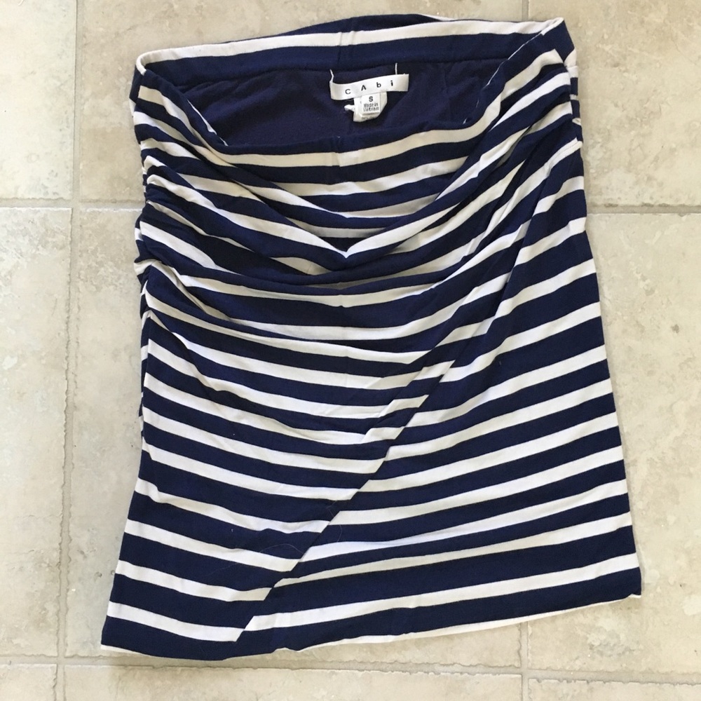 Strapless CABI shirt